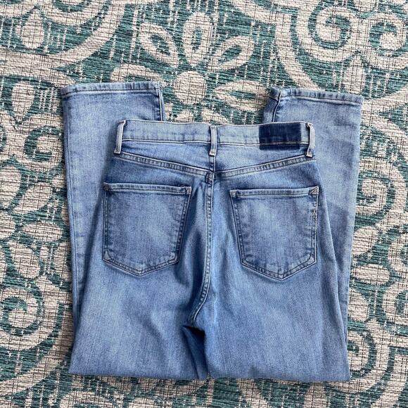 Express Original Straight Super High Rise Women's Jeans - Size 4R‎ - Picture 3 of 11
